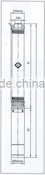 CE certified best electric submersible pumps brands 4SD2
