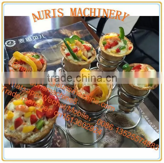 factory price automatic commercial kono cone pizza waffle cone moulding making machine for sale