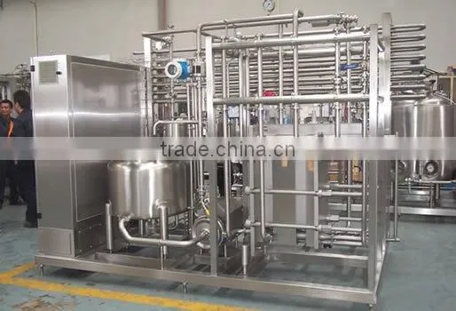 3 ton per hour Tube UHT mini milk pasteurizer machine