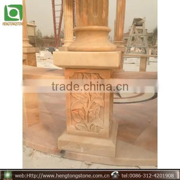 Home Red Garden Gazebo Of Hebei