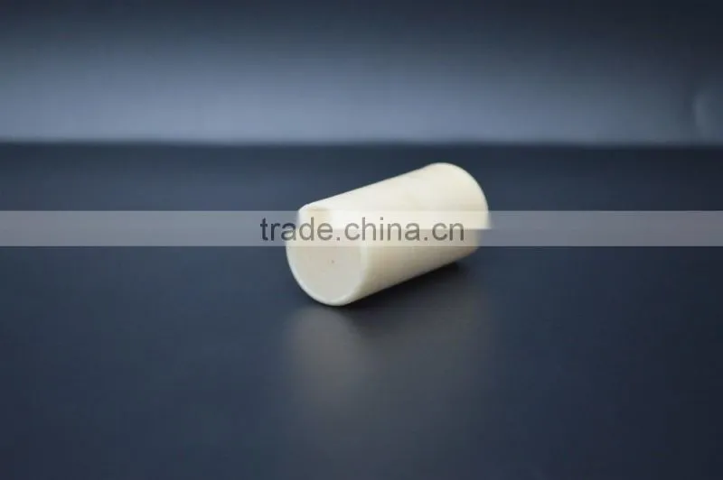 Straight synthestic cork for glass bottle