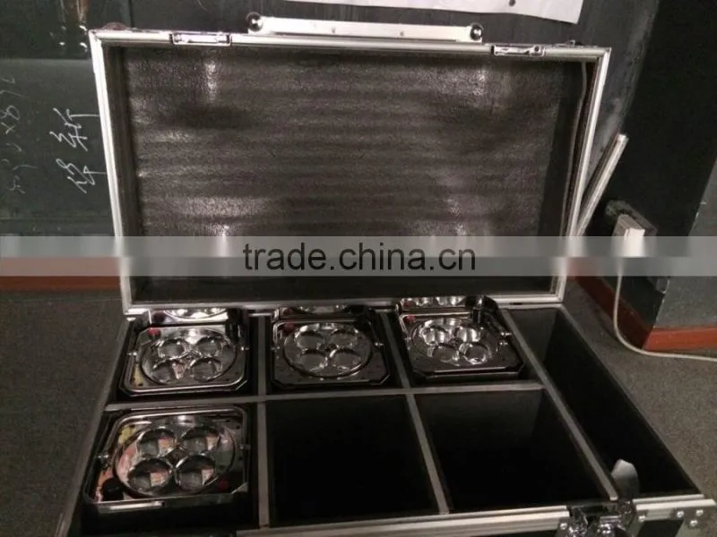 4x10w wireless DMX LED stage light, portable LED zoom light