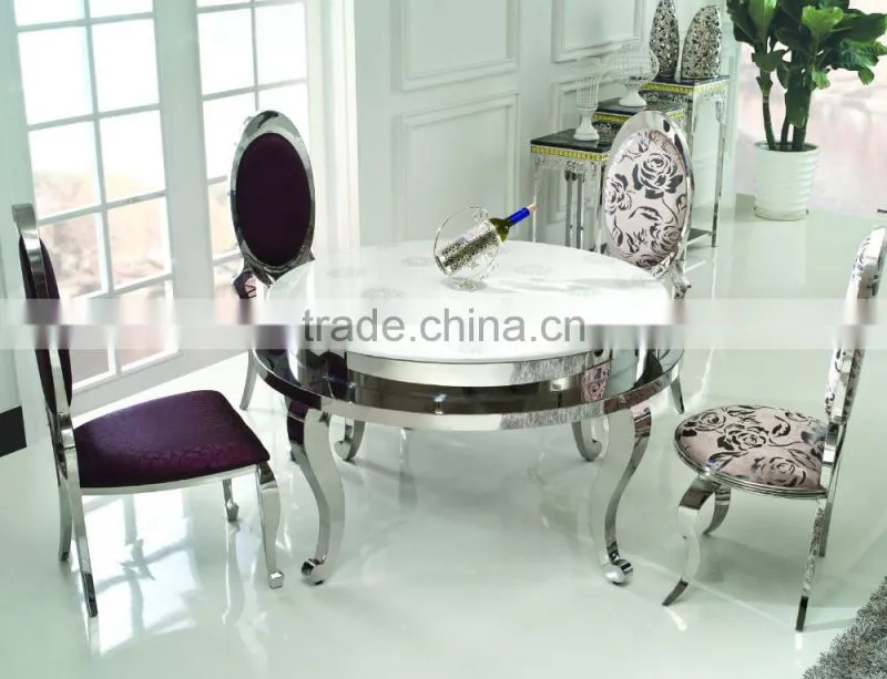TH351 Guangdong cheap price pedestal dining table