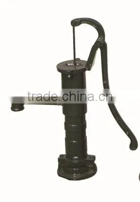 classical style casted grey iron garden decoration Older hand pump