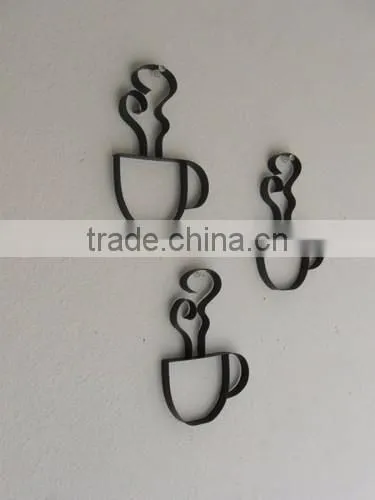 star design golden unique wall hanging tealight holder