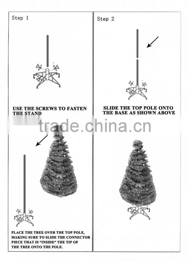 2015 hotsale pvc artificial christmas tree,giant christmas tree