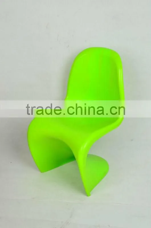 2014 hot design Z shape unique style plastic kids chair