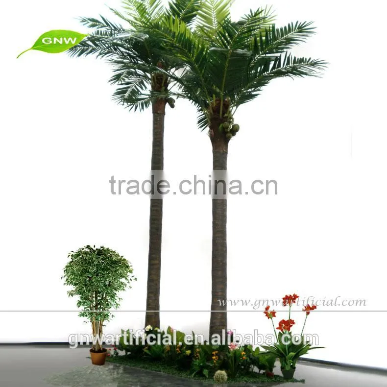 Artificial Large Indoor Palm Trees Sale Plastic Fan Palm Leaves Factory Wholesale