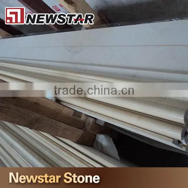 Polished Natural Marble Floor Border