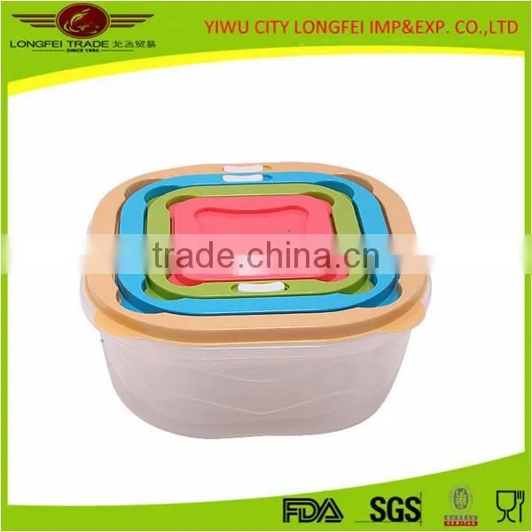 Chinese Wholesale Square Plastic Microwave Crisper