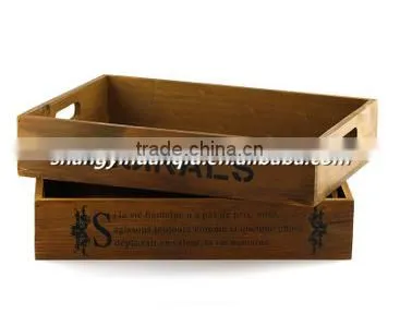 Hot sale wooden fruit box
