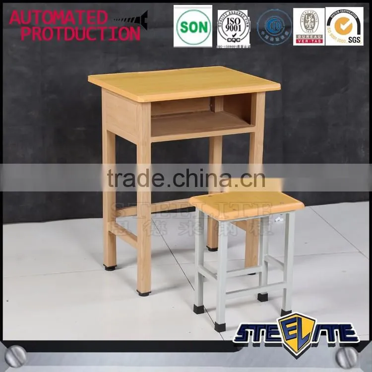 Children furniture wood desk and chair/ Used School desks for sale