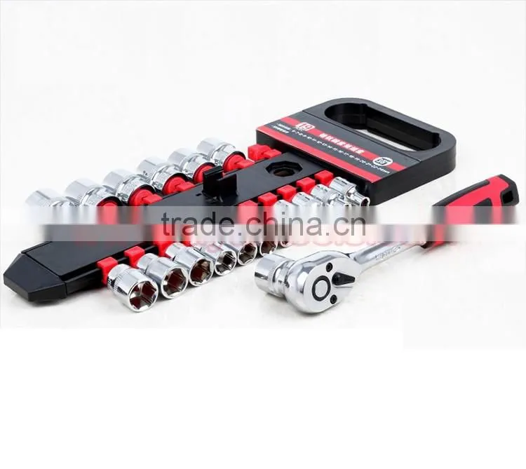 27pcs 19pcs 12pcs socket wrench set ratchet wrench socket set 1/2 3/8 1/4 driver set