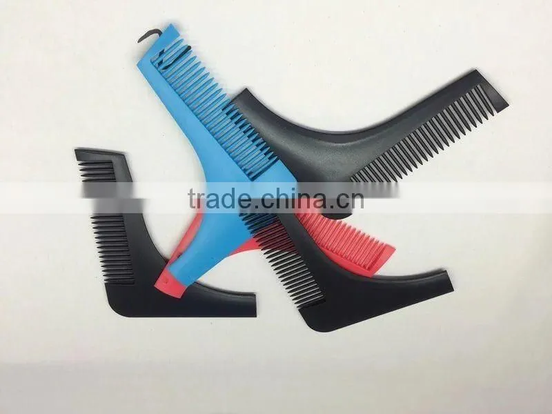 2017 bro-beard beard shaping tool beard brush and beard comb