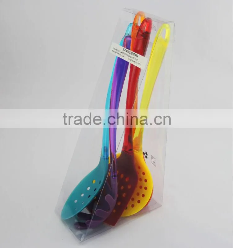 2014 new kitchen set colorful 5pc nylon cookware set