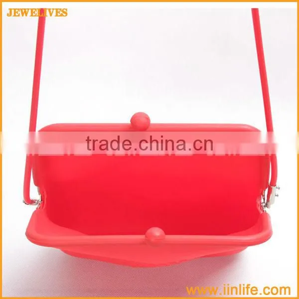 Best price Fashion Function Silicon bag Wallet Cellphone Mobile Silicon Cosmetic Bag Silicon coin bag Purse