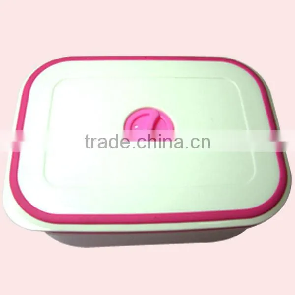 4Pcs Plastic Microwave Food Storage Box