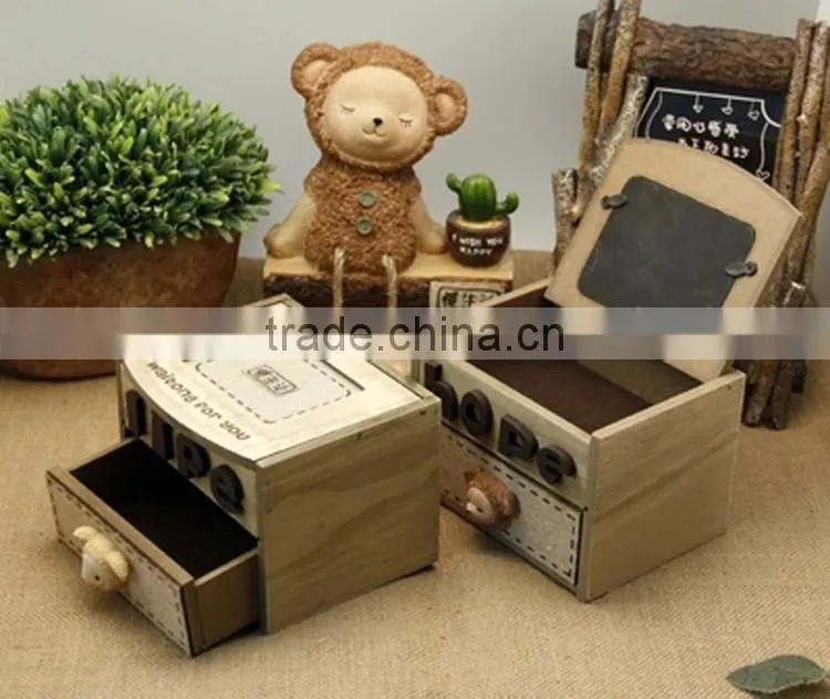 Wonderful elegant finish 2017 new style luxury hand made Customize jewelry box