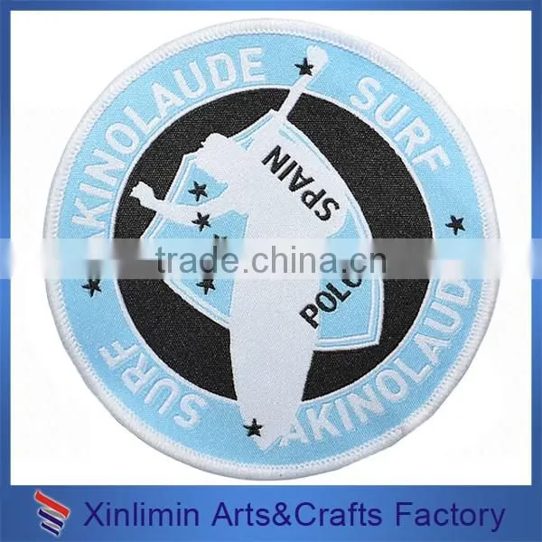 2016 New fashion self adhesive fabric patch