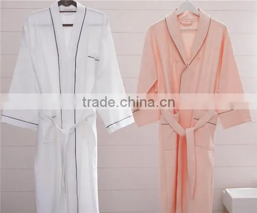 Custom made terry cotton extra long bathrobe wholesale