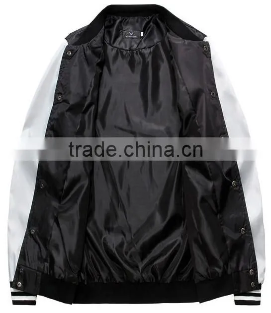 fashion design baseball jacket with pockets,Cheap Custom Youth Varsity Jackets