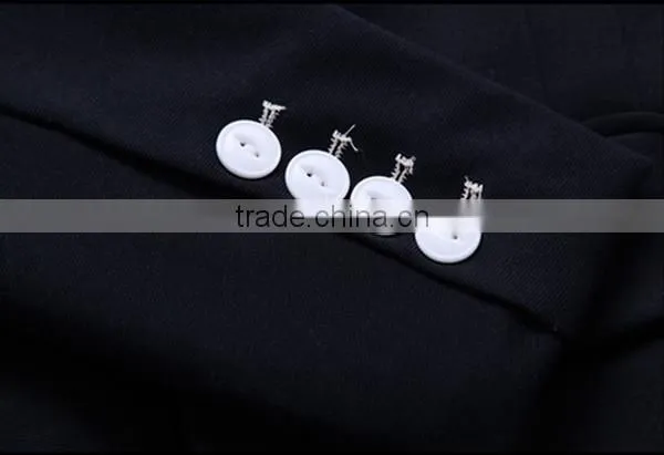 1 pc turn down collar bussiness new design long sleeve solid 4 colors for choice mens blazer jacket