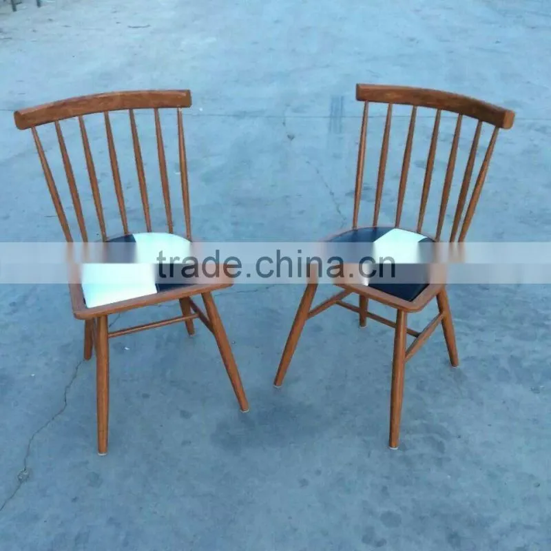 2016 hot selling modern design high quality wood copy metal dining chair