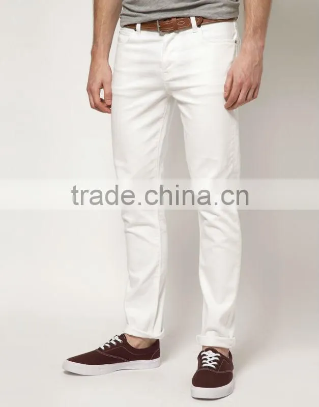 Men's skinny jeans 100% cotton 2013 new year PRM1304