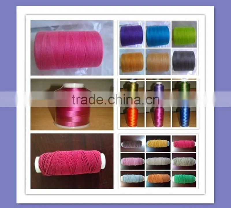 100% spun polyester sewing thread supplies