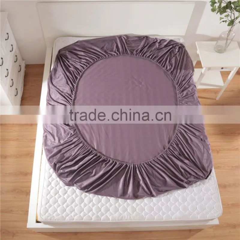 2017 NEW DESIGN SUPER SOFT MICROFIBER PURPLE 4PCS BEDDING SET