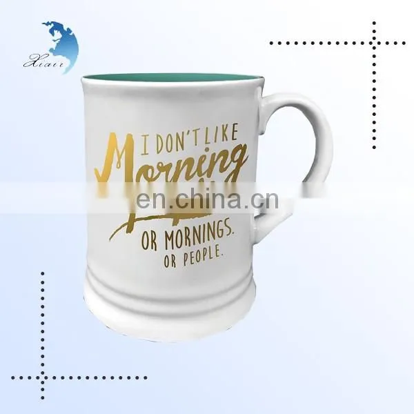 Wholesale unbeatable custom printing porcelain color changing coffee mug cup