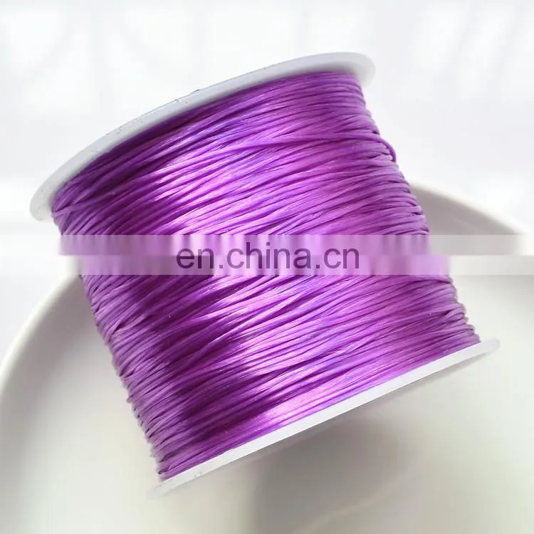 colored crystal elastic strings