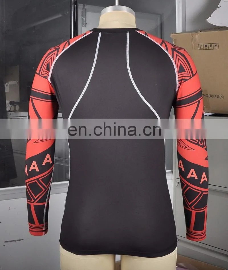 custom printed bjj rash guard sublimated rash guard manufacturer design your own mma rash guard