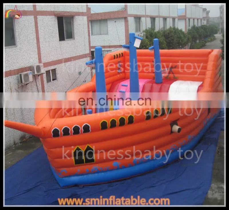 0.55mm pvc tarpaulin inflatable playground slide giant inflatable slide for sale
