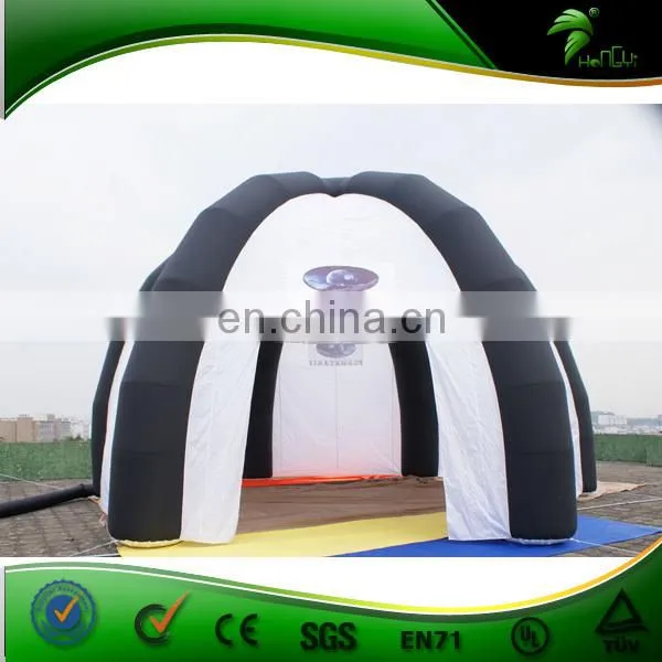 Hot Sale Gianr Inflatable Dome Tent , White Inflatabel Spider Tent