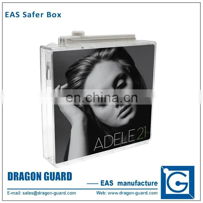 Dragon Guard am/rf double cd safer, double cd safer box for electronic store