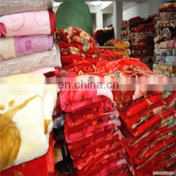 Cheap stock blanket wholesale balankets