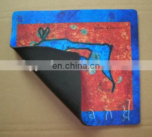 Custom design sublimation printed gaming mouse pad oem