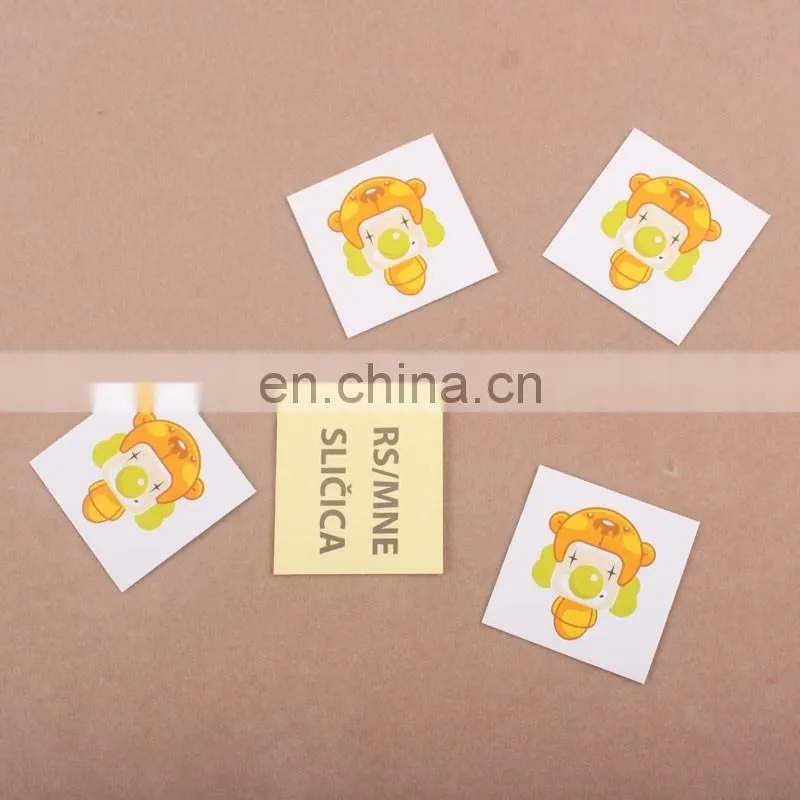 Lovely custom art paper sticker made in china printable Sicker Paper,paper sticker