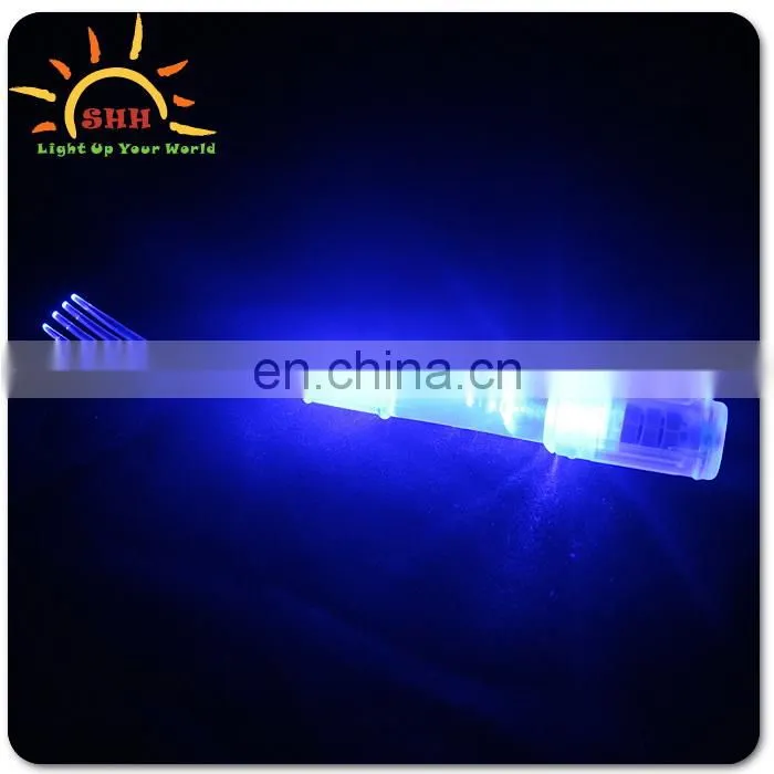 BLUE LED LIGHT UP PLASTIC WEST FOOD FORK FOR SPECIAL Party EVENT FACTORY IN CHINA