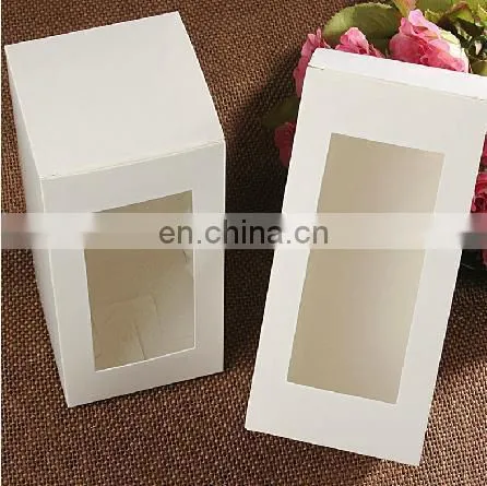 2015 cardboard box with clear pvc window