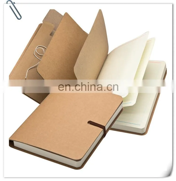 new eco-friendly recycled 70sheets notebook orgnizer set with file pocket
