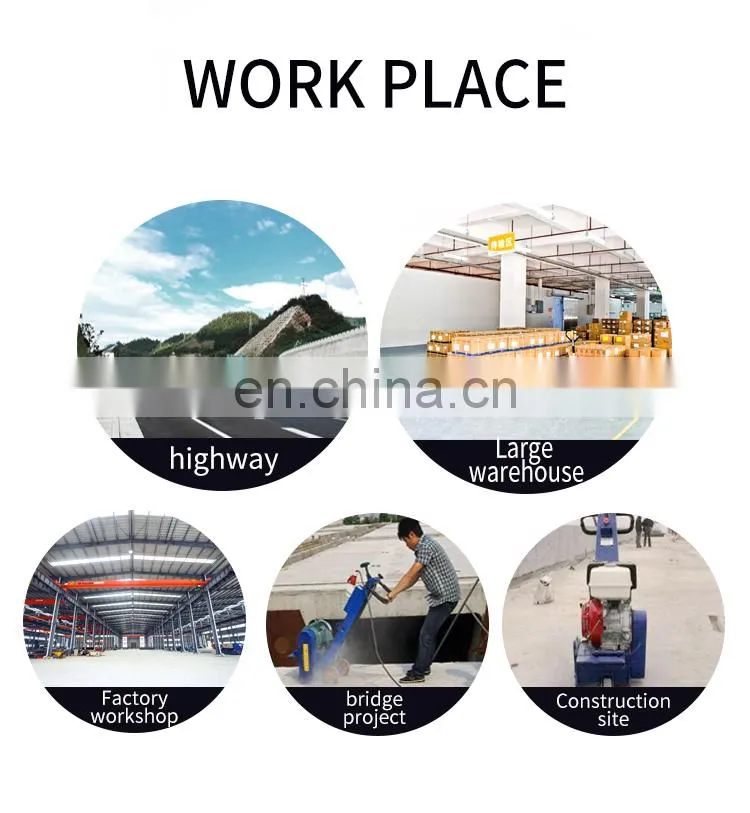 Factory direct supply self propelled concrete scarifier asphalt milling machine