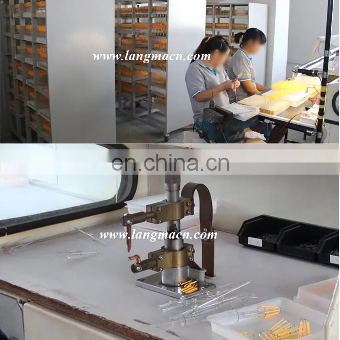 Langma Shenzhen led supplier CE 230V Clear all Glass Candle 360 degree Ra>80 2W 4W C35 Filament Bulb led 230v e14 UL/CUL
