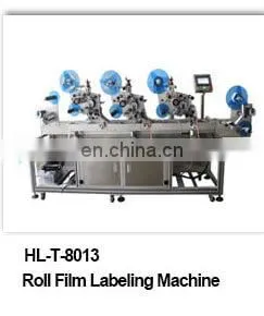 Packaging Production Line Automatic Labeler , Single Labeling Machine Heads