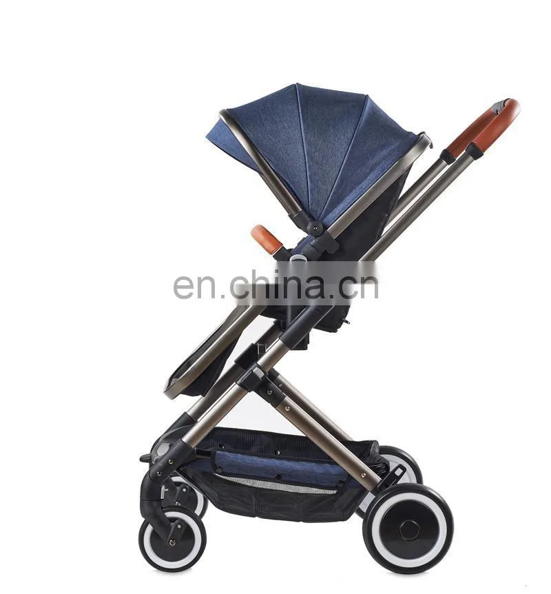 EN1888 OEM factory luxury 3 in 1 baby buggy stroller with car seat