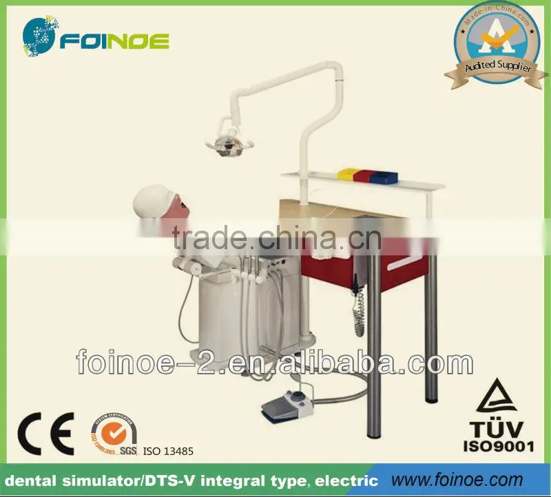 HOT selling CE approved dental simulator (Model:DTS-V integral type,electric )