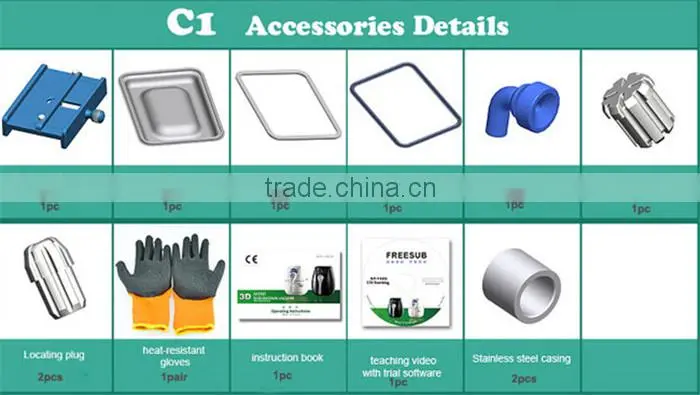 Mini Vacuum Sublimation 3D Machine