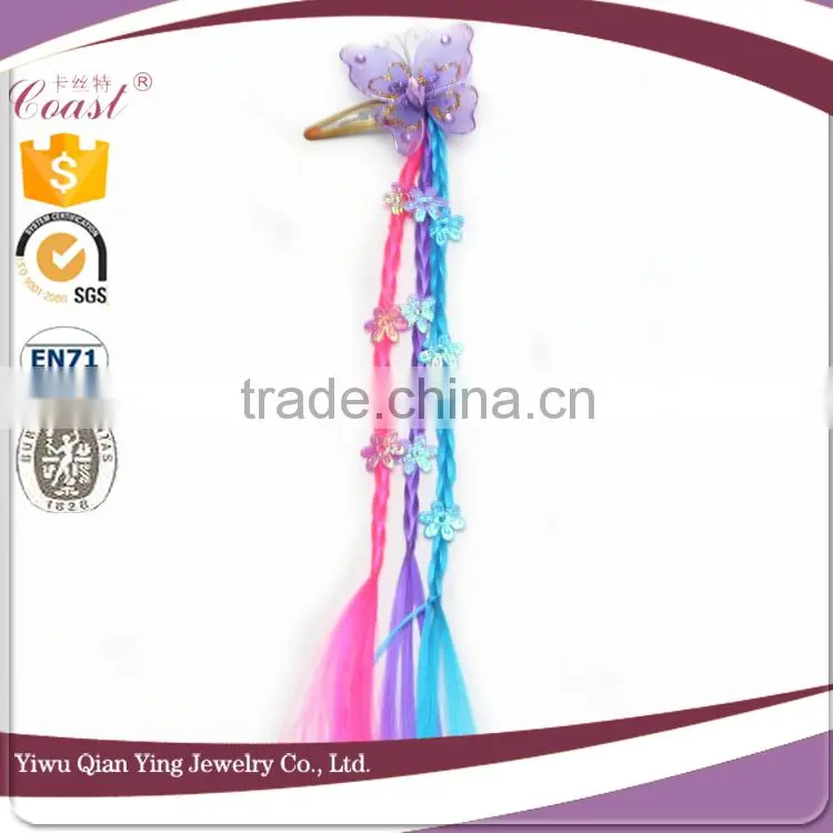 Colorful cheap kids girls hair accessories