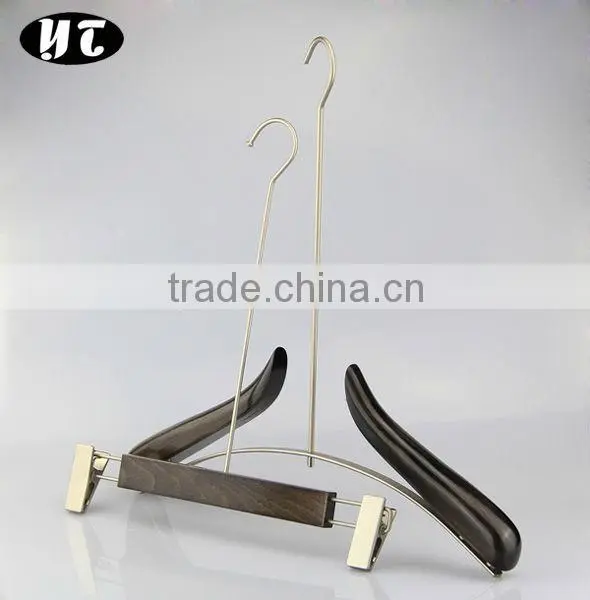 HA793 thick bamboo coat hanger